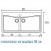 Νεροχύτης συνθετικός SANITEC CLASSIC 326